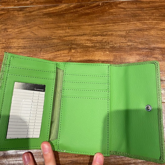 Green genuine leather - Picture 4 of 5